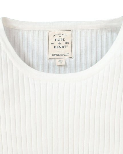 Rib Knit Sweater Top