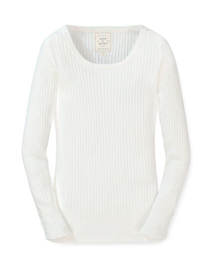 Rib Knit Sweater Top