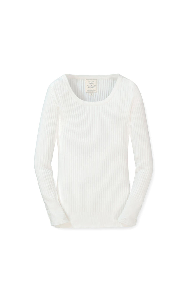 Rib Knit Sweater Top