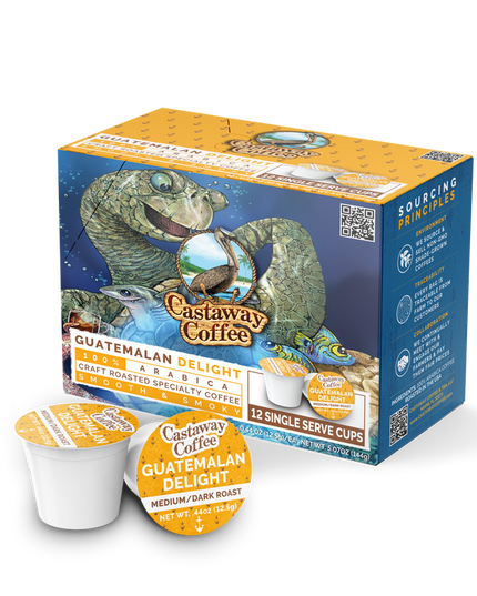 Castaway Coffee Guatemalan Delight K-Cup Pod 12 Count