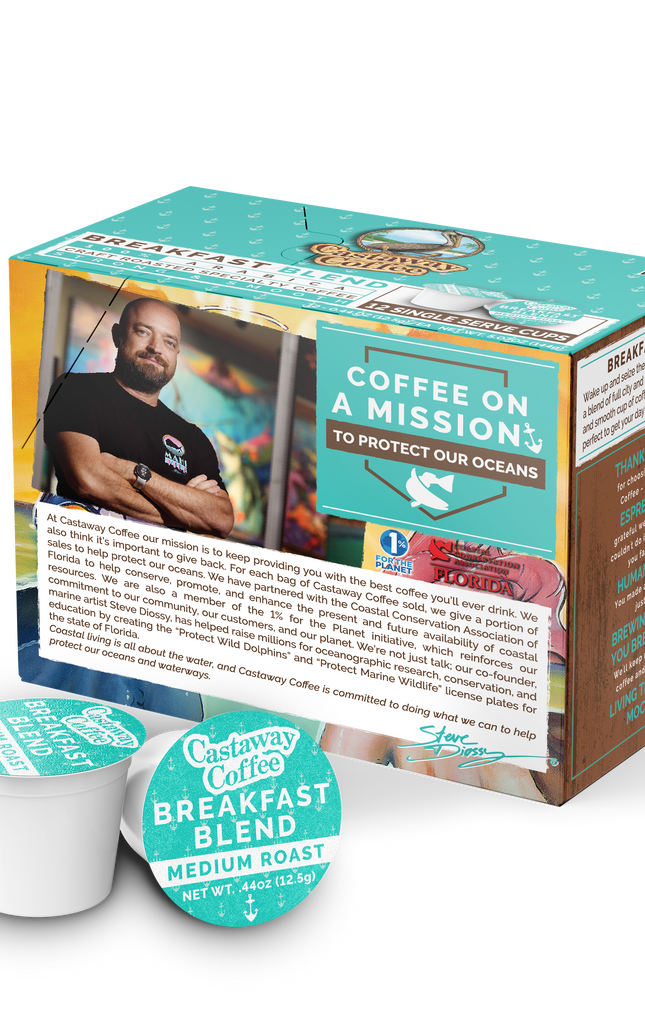 Castaway Coffee Breakfast Blend K-Cup Pod 12 Count