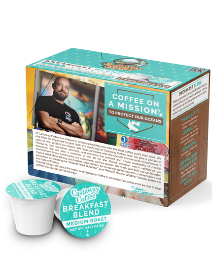 Castaway Coffee Breakfast Blend K-Cup Pod 12 Count