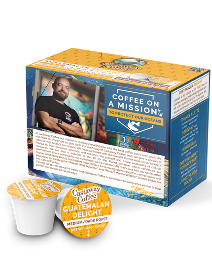 Castaway Coffee Guatemalan Delight K-Cup Pod 12 Count