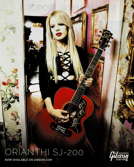 ORIANTHI - Gibson Guitars - 2021 Print Advertisement
