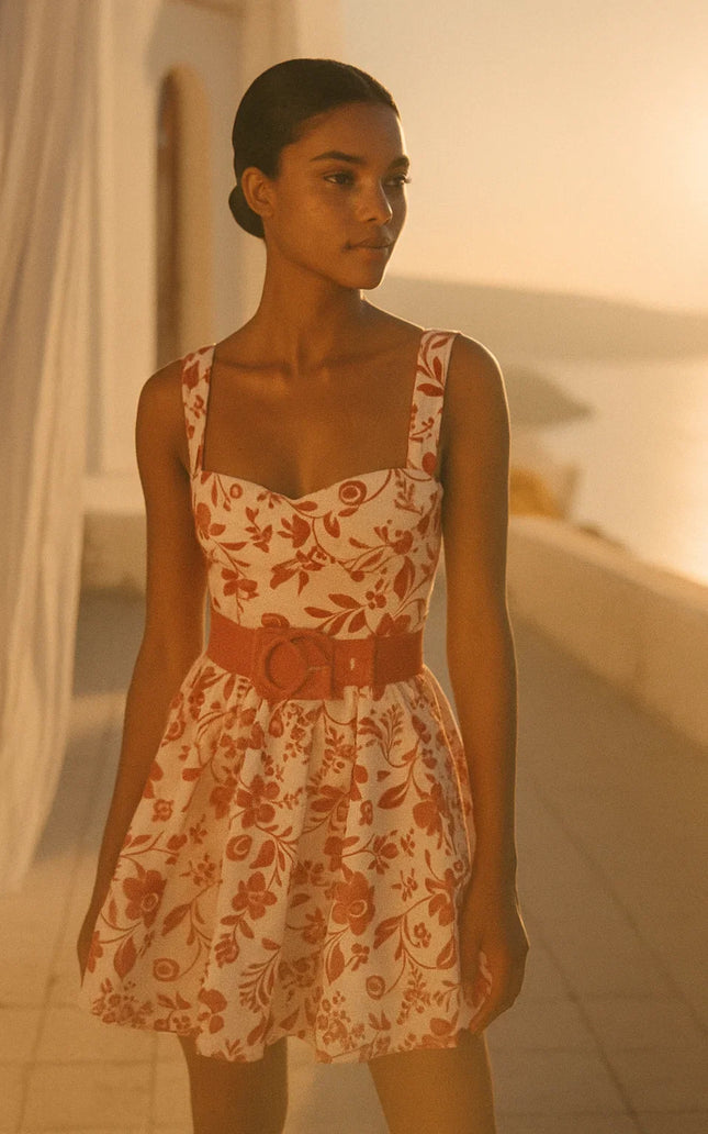 Red Vineyard Mini Dress