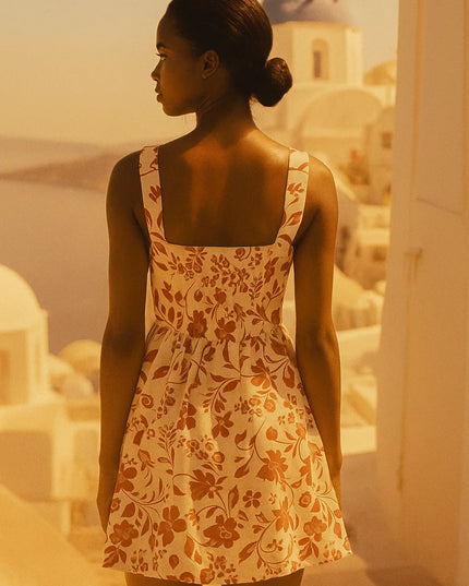 Red Vineyard Mini Dress