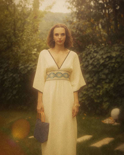 Embroidered Summer Dress