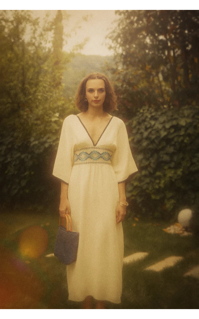 Embroidered Summer Dress