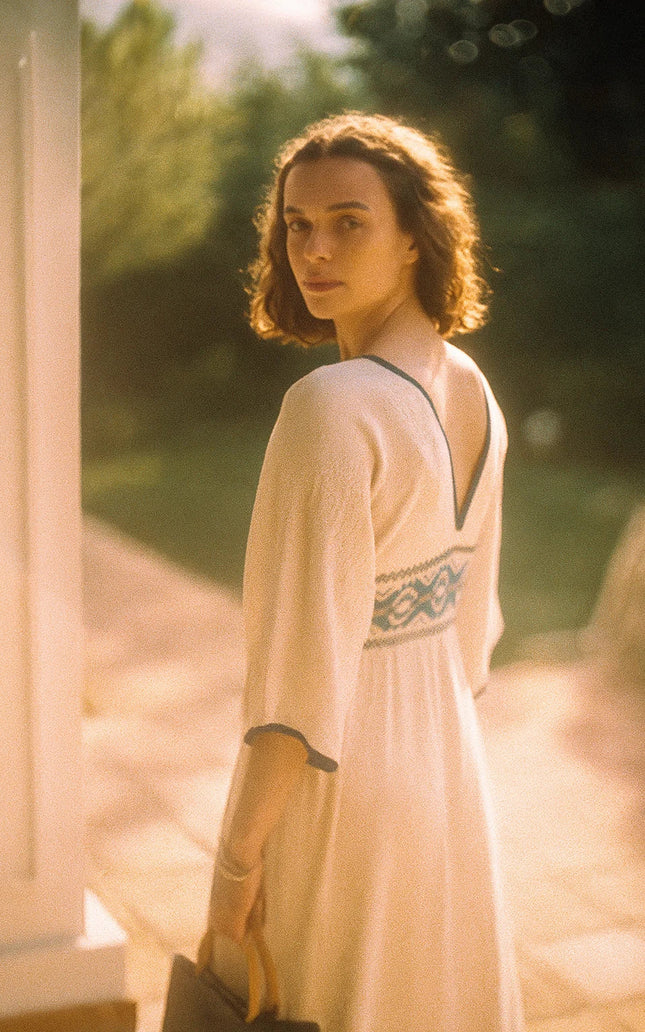 Embroidered Summer Dress