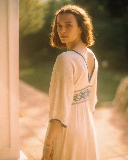 Embroidered Summer Dress