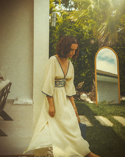 Embroidered Summer Dress