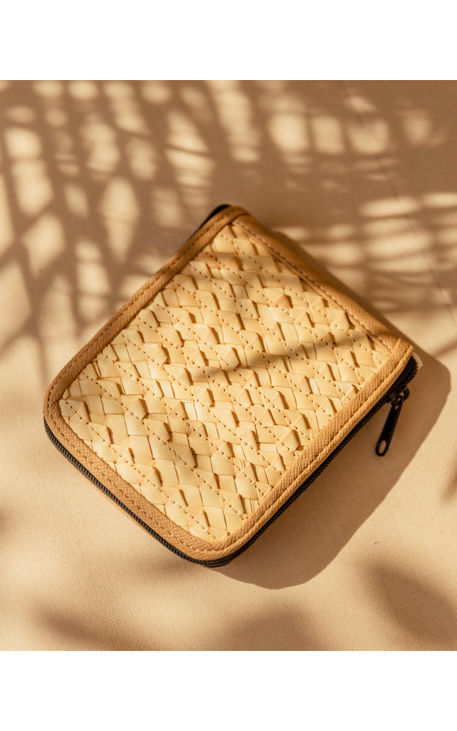 Cove Rattan & Canvas Eco Tote Bag