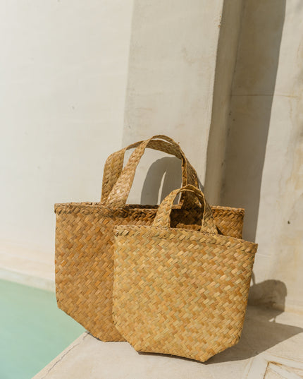 Isla Woven Handbag