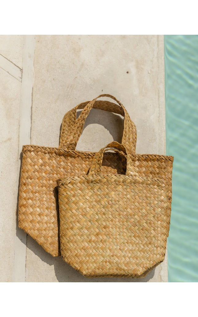 Isla Woven Handbag