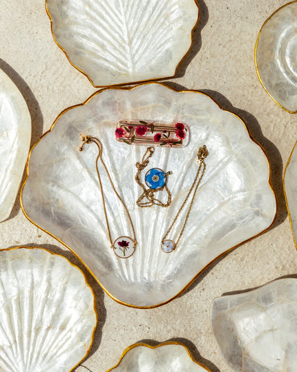 Wildflower Gold Bracelet Small Pendant