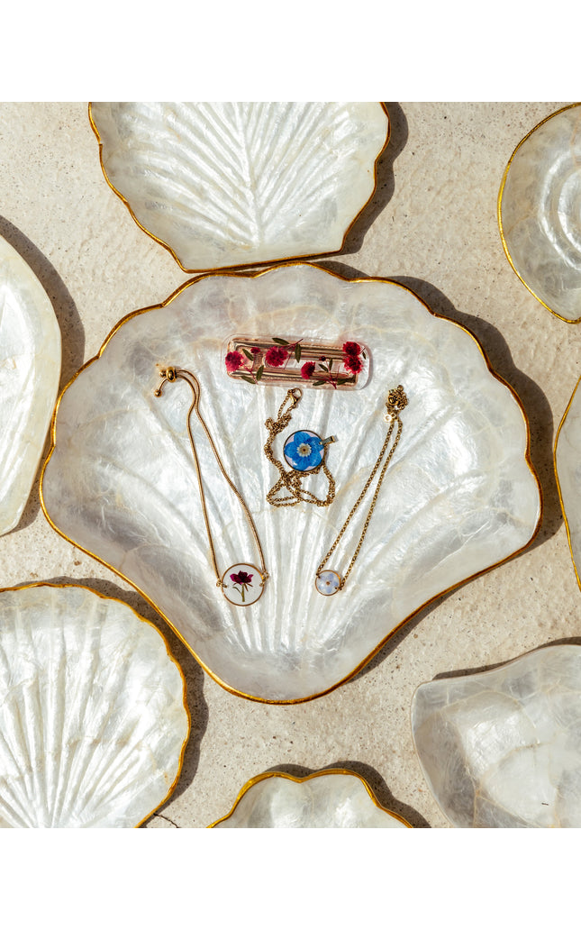 Wildflower Gold Bracelet Small Pendant