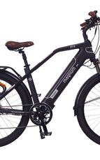 Black with Silver Accents