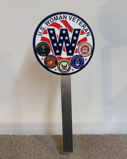 U.S. Woman Veteran Grave Marker | Made in USA