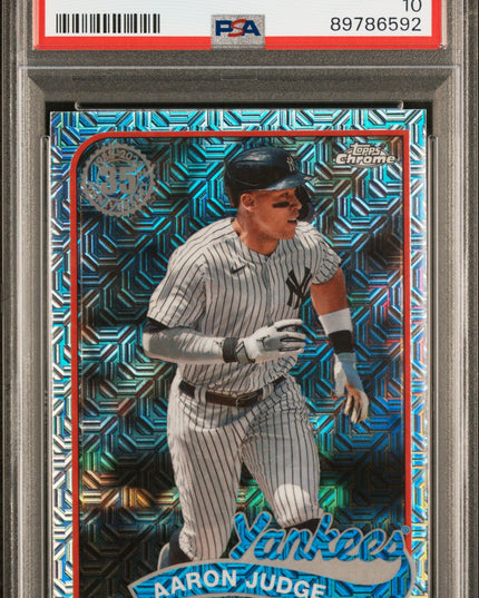 Graded 2024 Topps Silver Pack Aaron Judge #T89C2 Baseball Card PSA 10 Gem Mint